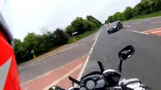 Rider’s fatal crash shown in police safety video