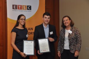 Young engineering students recognised for improving cycling safety in Valencia, Milan and Munich