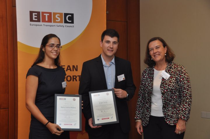 Young engineering students recognised for improving cycling safety in Valencia, Milan and Munich