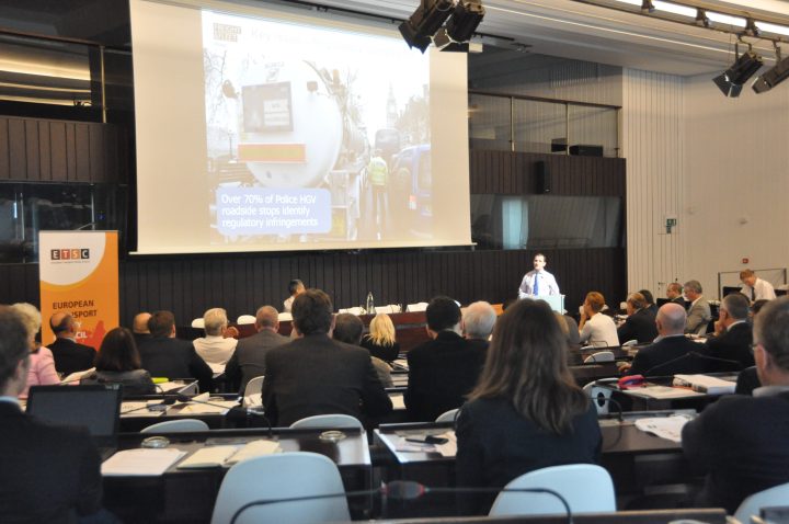 20 October 2015 – European Conference on Work-Related Road Safety, Brussels