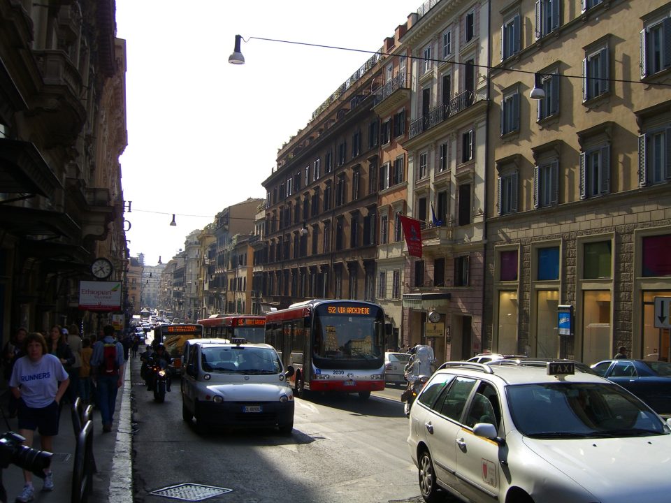 Rome traffic