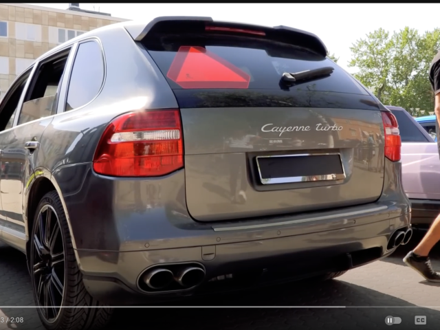 Porsche Cayenne Turbo A-traktor