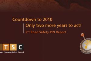 2nd Annual Road Safety Performance Index (PIN) Report